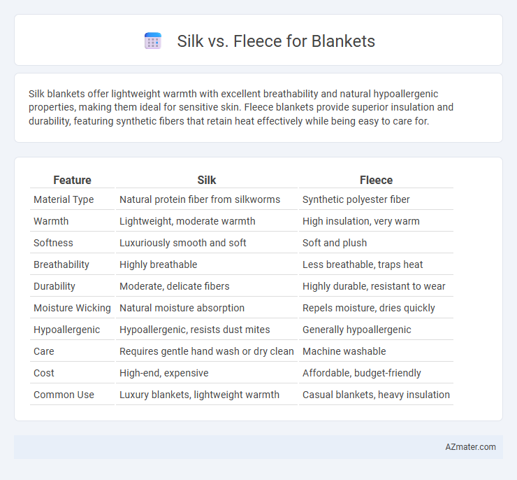 Silk vs. Fleece for Blankets - What is The Difference?