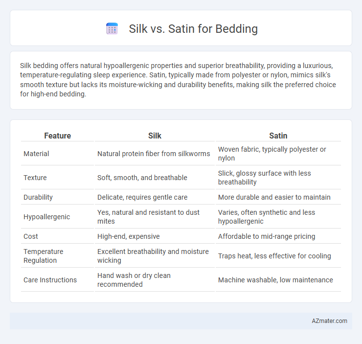 Silk vs. Satin for Bedding - What is The Difference?