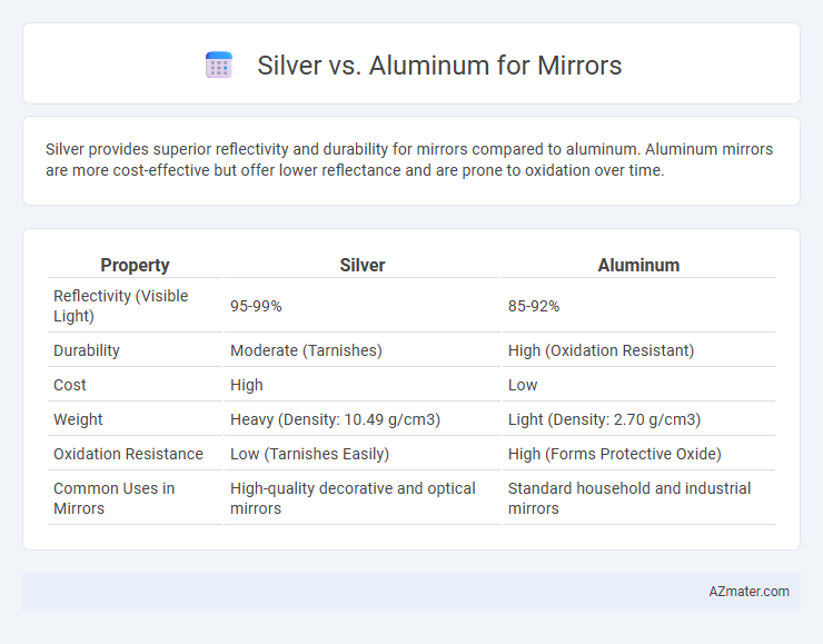Silver vs. Aluminum for Mirrors - What is The Difference?