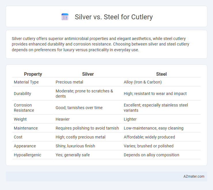 Silver vs. Steel for Cutlery - What is The Difference?