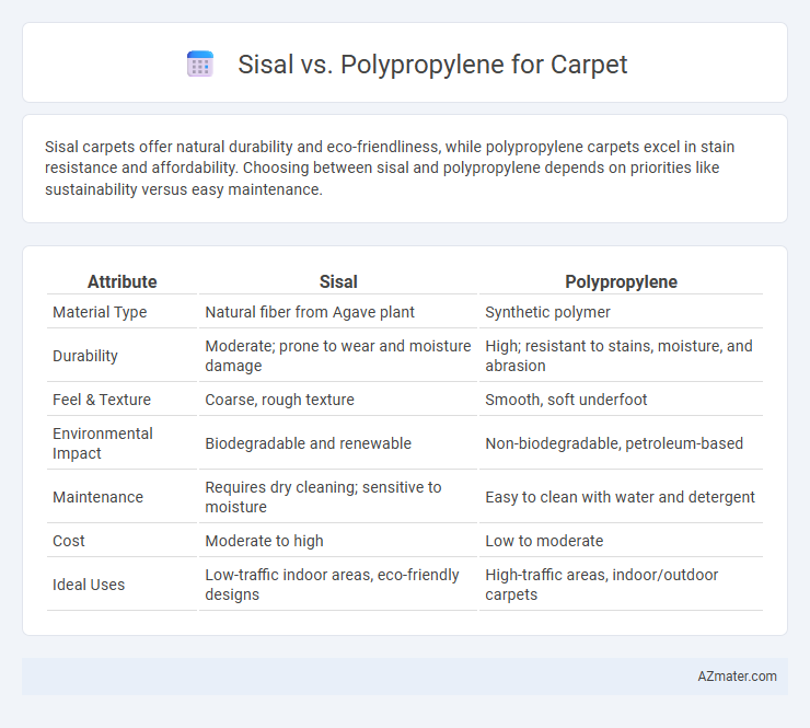 Sisal vs. Polypropylene for Carpet - What is The Difference?