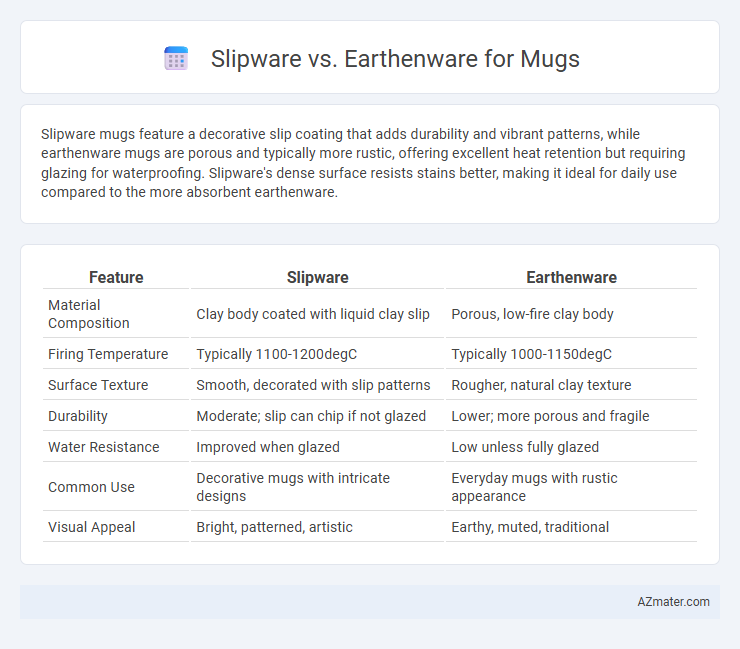 Slipware vs. Earthenware for Mugs - What is The Difference?