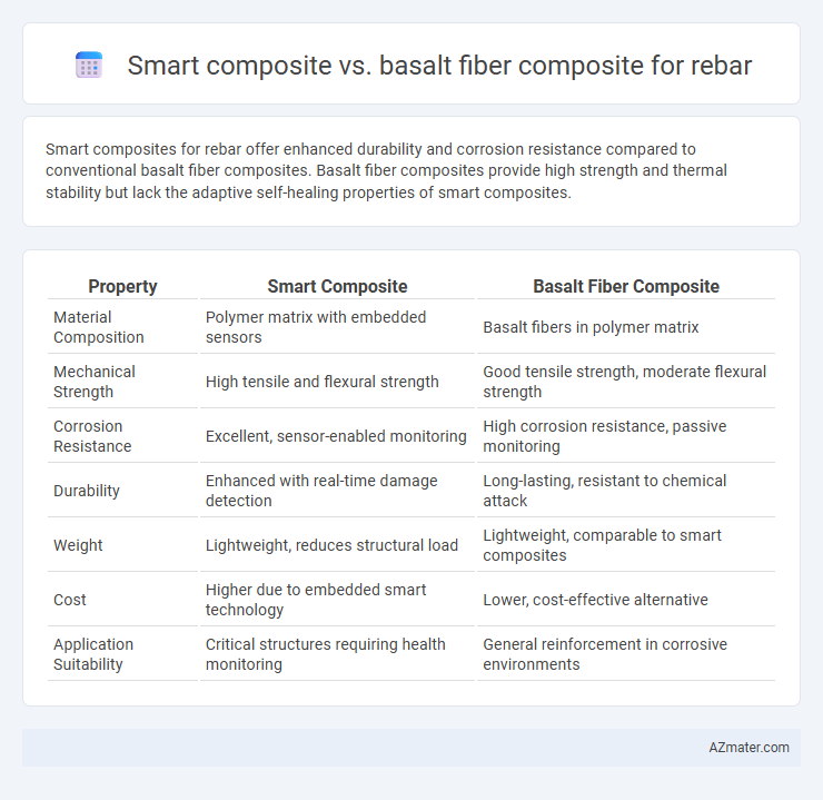Smart composite vs. basalt fiber composite for rebar - What is The Difference?