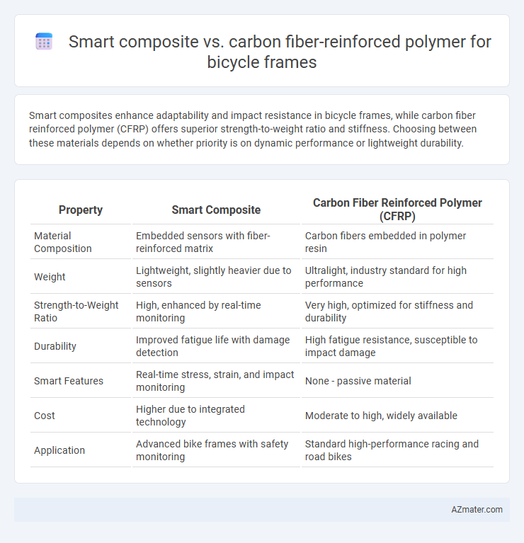Smart composite vs. carbon fiber-reinforced polymer for bicycle frames - What is The Difference?