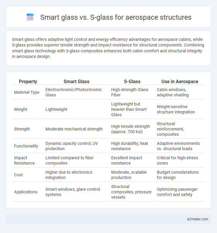 Smart glass vs. S-glass for aerospace structures - What is The Difference?