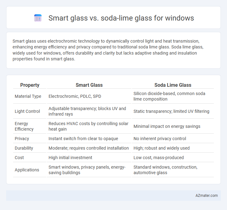 Smart glass vs. soda-lime glass for windows - What is The Difference?