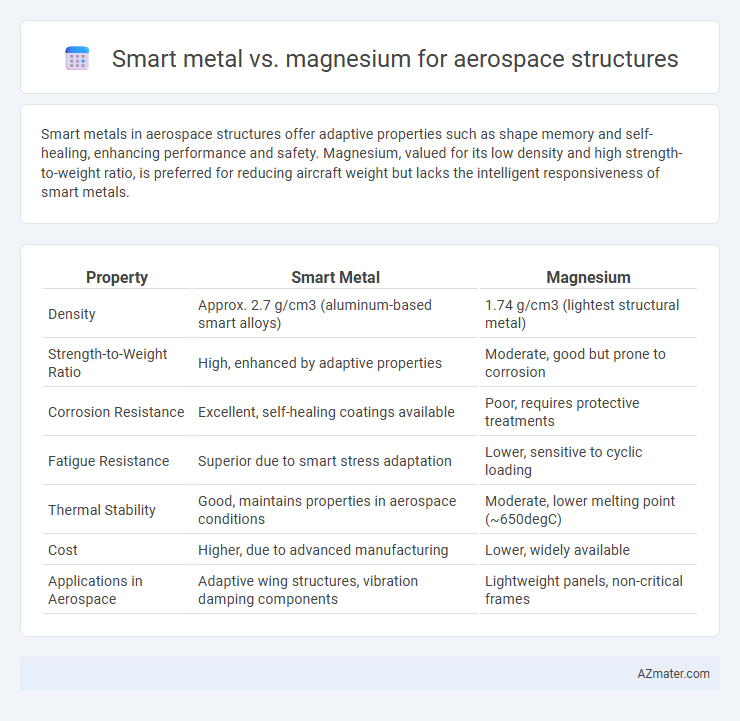 Smart metal vs. magnesium for aerospace structures - What is The Difference?