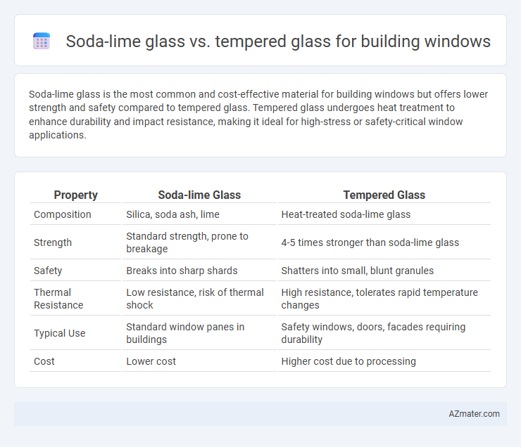 Soda-lime glass vs. tempered glass for building windows - What is The Difference?
