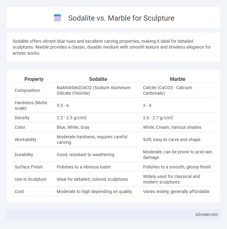 Sodalite vs. Marble for Sculpture - What is The Difference?
