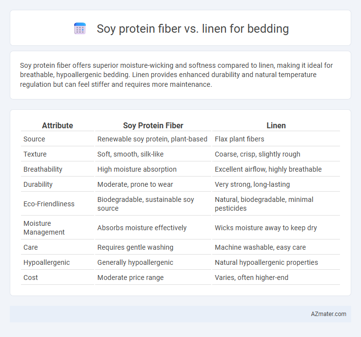 Soy protein fiber vs. linen for bedding - What is The Difference?