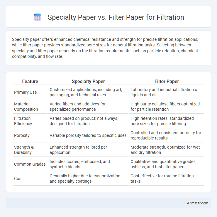 Specialty Paper vs. Filter Paper for Filtration - What is The Difference?