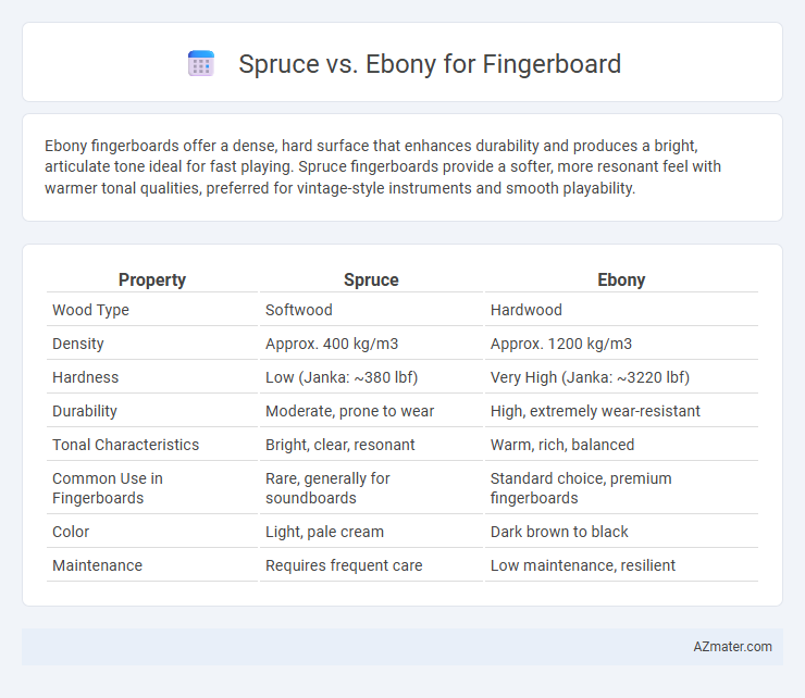 Spruce vs. Ebony for Fingerboard - What is The Difference?