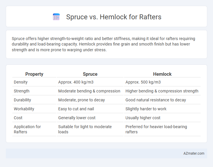 Spruce vs. Hemlock for Rafters - What is The Difference?