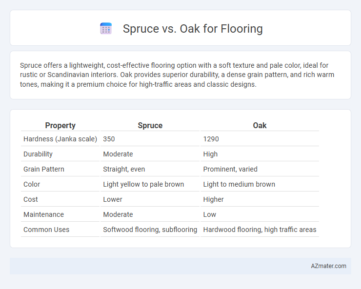 Spruce vs. Oak for Flooring - What is The Difference?