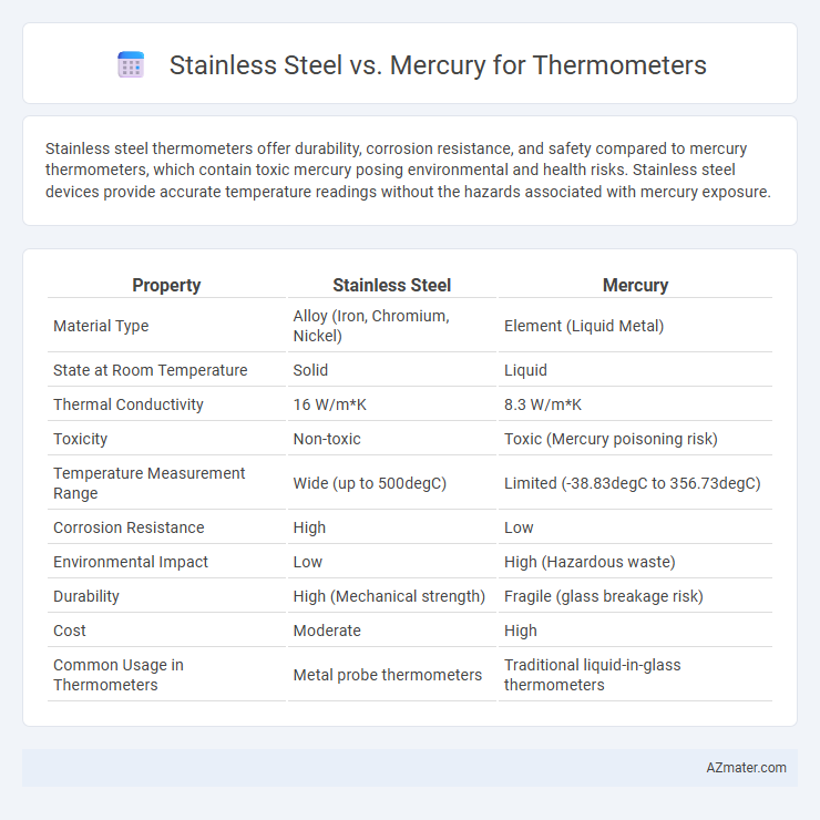 Stainless Steel vs. Mercury for Thermometers - What is The Difference?