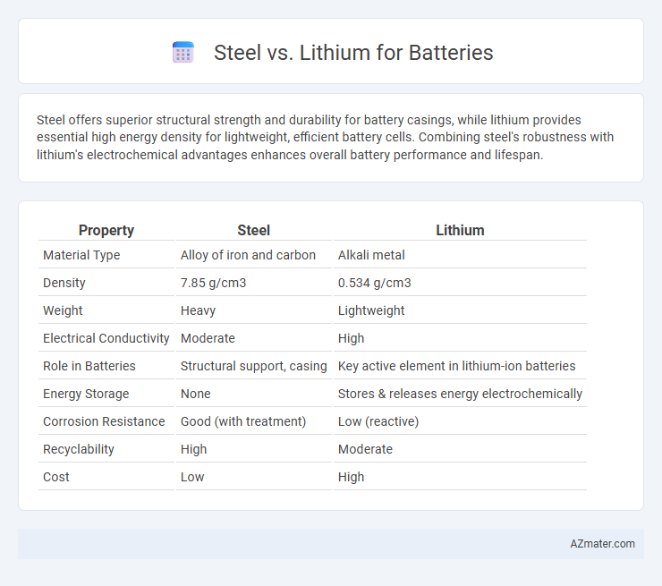 Steel vs. Lithium for Batteries - What is The Difference?