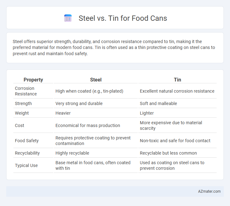 Steel vs. Tin for Food Cans - What is The Difference?