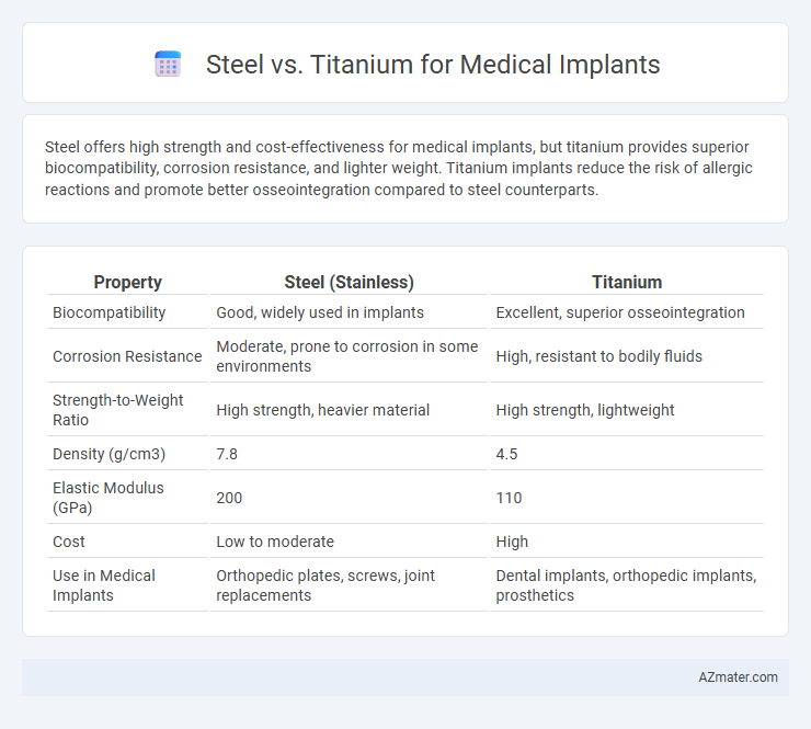 Steel vs. Titanium for Medical Implants - What is The Difference?