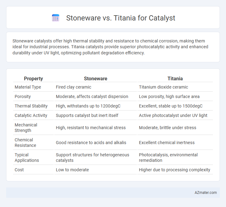 Stoneware vs. Titania for Catalyst - What is The Difference?