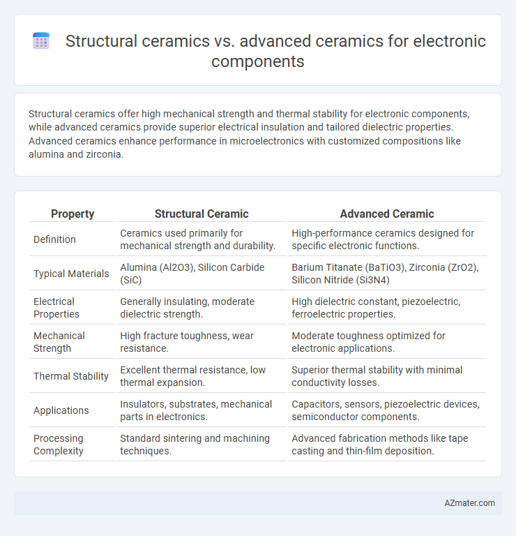Structural ceramics vs. advanced ceramics for electronic components - What is The Difference?