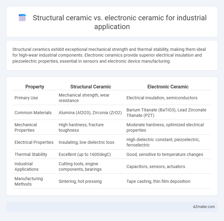 Structural ceramic vs. electronic ceramic for industrial application - What is The Difference?