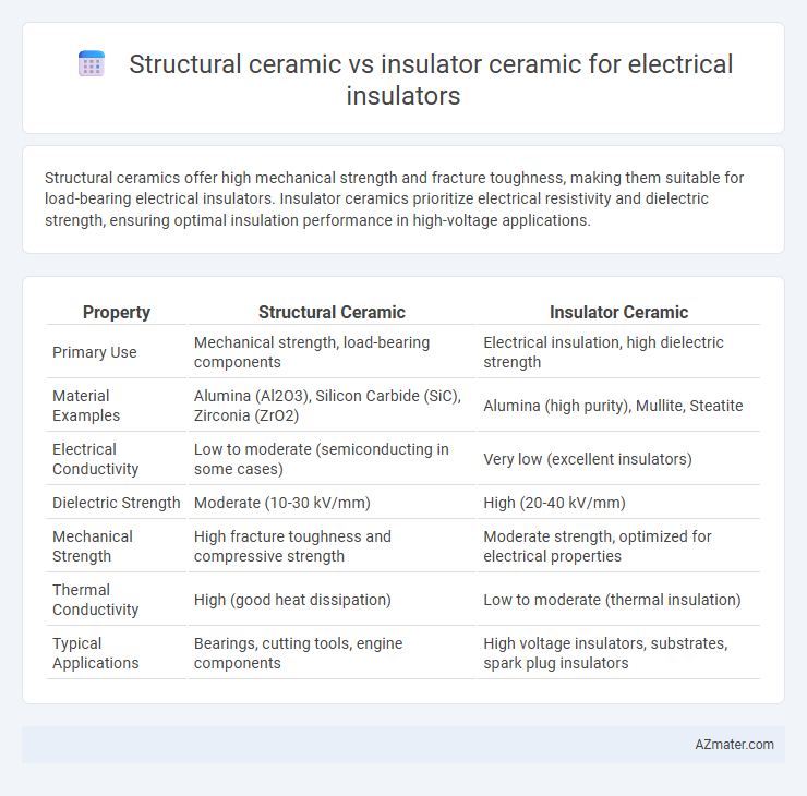 Structural ceramic vs insulator ceramic for electrical insulators - What is The Difference?