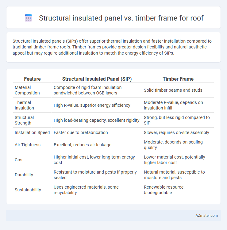 Structural insulated panel vs. timber frame for roof - What is The Difference?