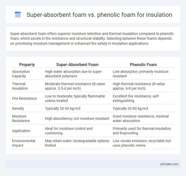 Super-absorbent foam vs. phenolic foam for insulation - What is The Difference?