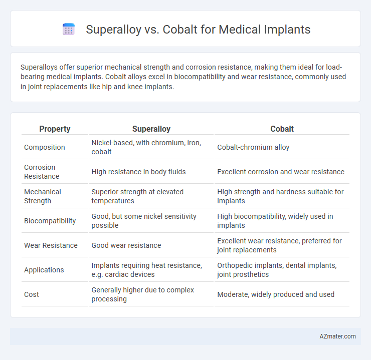 Superalloy vs. Cobalt for Medical Implants - What is The Difference?