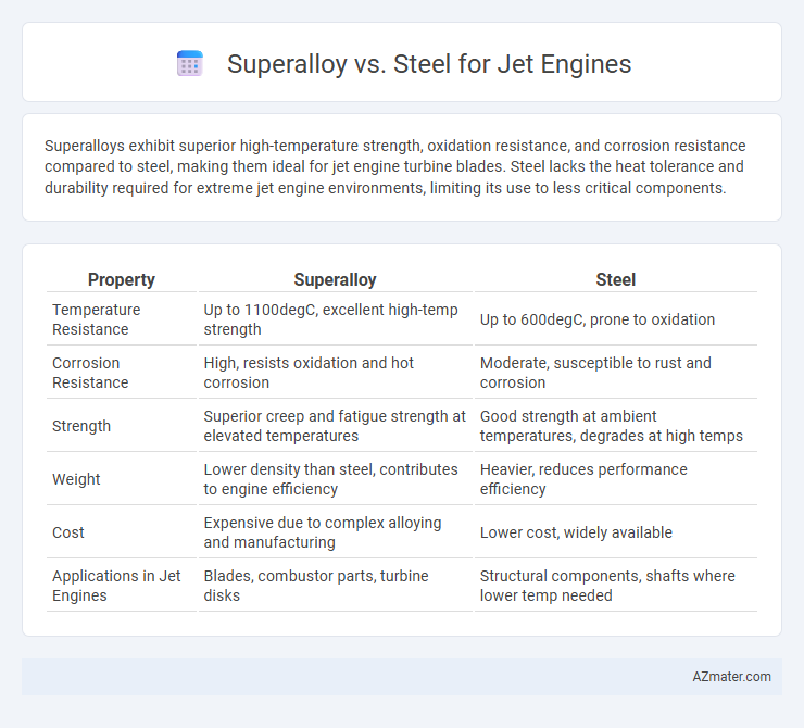 Superalloy vs. Steel for Jet Engines - What is The Difference?