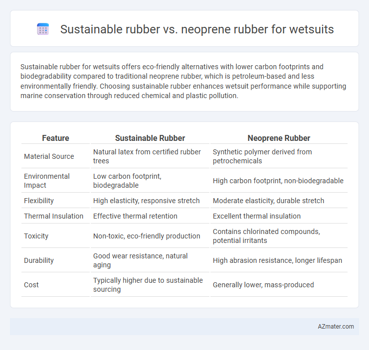 Sustainable rubber vs. neoprene rubber for wetsuits - What is The Difference?