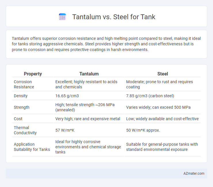 Tantalum vs. Steel for Tank - What is The Difference?