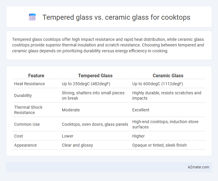 Tempered glass vs. ceramic glass for cooktops - What is The Difference?