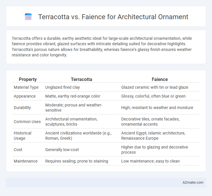 Terracotta vs. Faience for Architectural Ornament - What is The Difference?