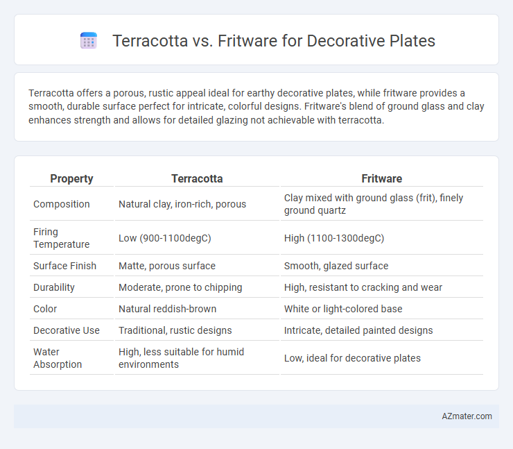 Terracotta vs. Fritware for Decorative Plates - What is The Difference?