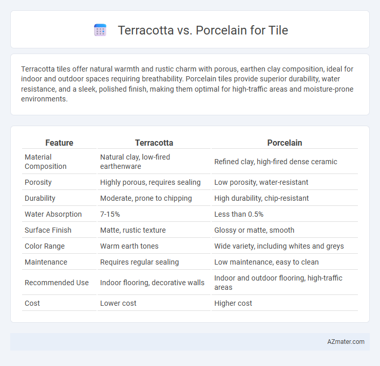 Terracotta vs. Porcelain for Tile - What is The Difference?