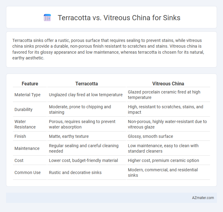 Terracotta vs. Vitreous China for Sinks - What is The Difference?