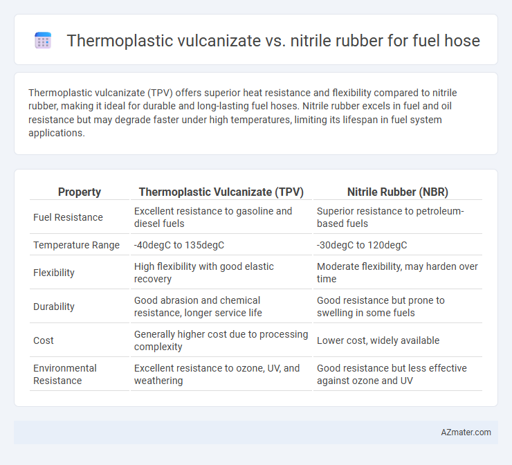 Thermoplastic vulcanizate vs. nitrile rubber for fuel hose - What is The Difference?