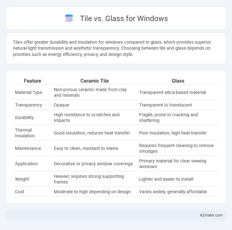 Tile vs. Glass for Windows - What is The Difference?