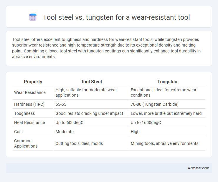 Tool steel vs. tungsten for a wear-resistant tool - What is The Difference?