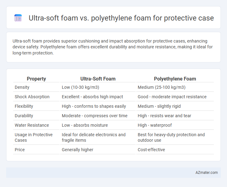 Ultra-soft foam vs. polyethylene foam for protective case - What is The Difference?