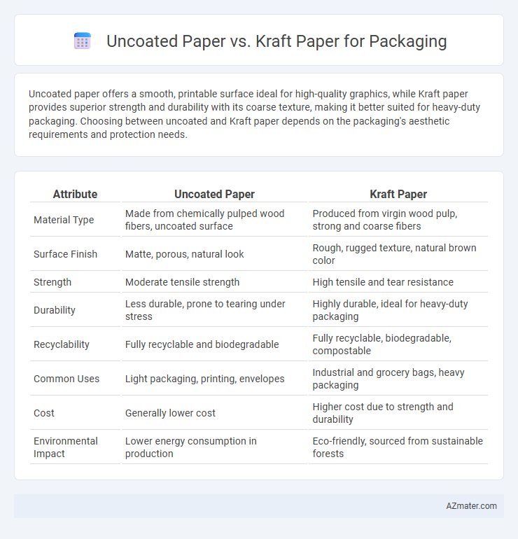 Uncoated Paper vs. Kraft Paper for Packaging - What is The Difference?