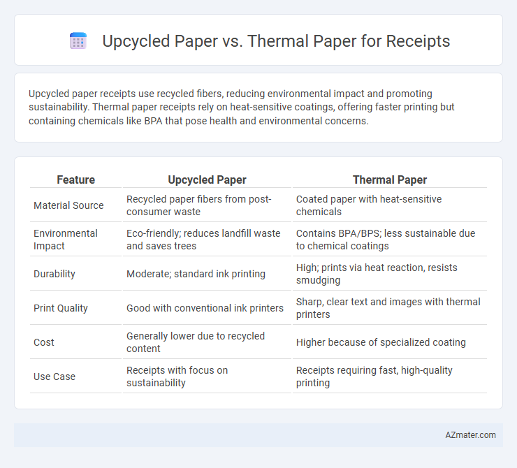 Upcycled Paper vs. Thermal Paper for Receipts - What is The Difference?