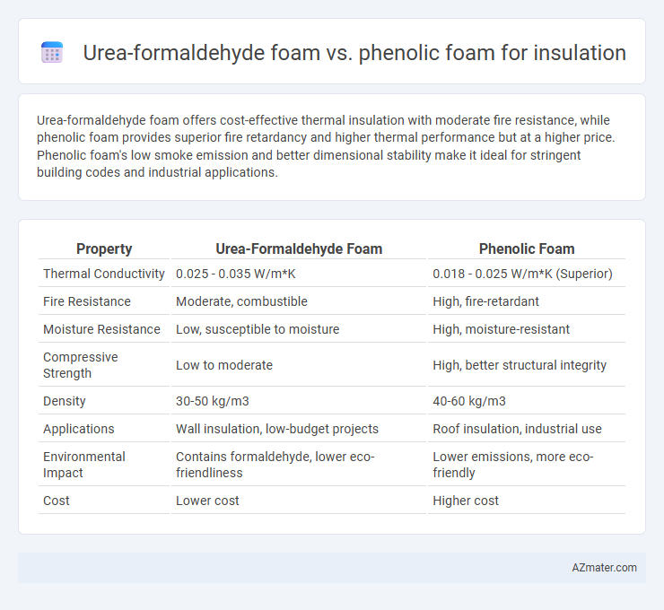 Urea-formaldehyde foam vs. phenolic foam for insulation - What is The Difference?