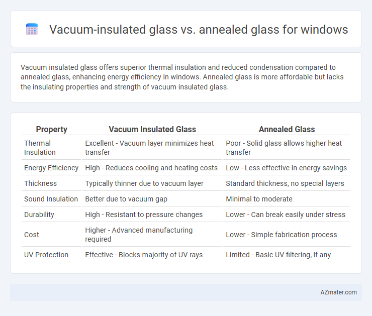 Vacuum-insulated glass vs. annealed glass for windows - What is The Difference?
