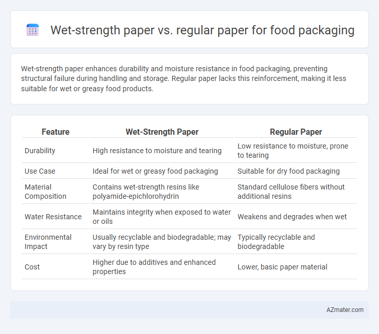Wet-strength paper vs. regular paper for food packaging - What is The Difference?