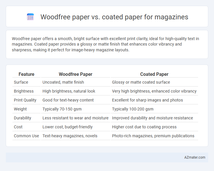 Woodfree paper vs. coated paper for magazines - What is The Difference?