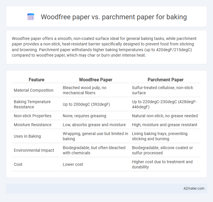 Woodfree paper vs. parchment paper for baking - What is The Difference?