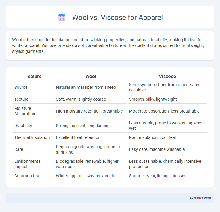 Wool vs. Viscose for Apparel - What is The Difference?