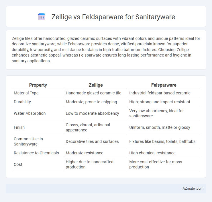 Zellige vs Feldsparware for Sanitaryware - What is The Difference?